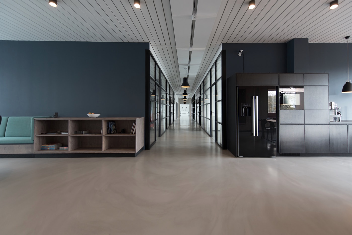 Modern corporate workspace